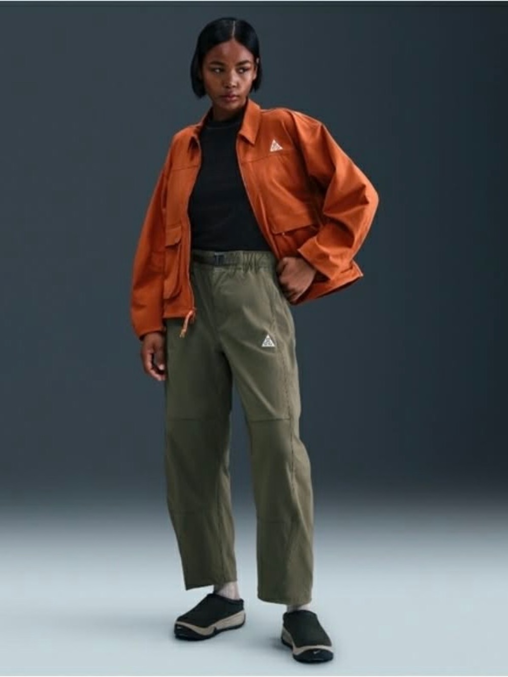 Nike ACG UV-Resistant Smith Summit Jacket - Color Rust : WOMEN'S SIZE SMALL
